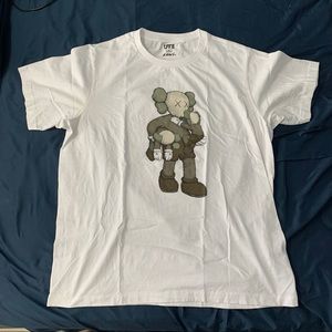 KAWS x Uniqlo Clean Slate Tee White